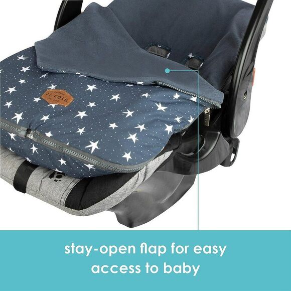 JJ Cole Bundle Wrap 365 Infant Star Infant Car Seat Stroller Cover NWT - Picture 6 of 9